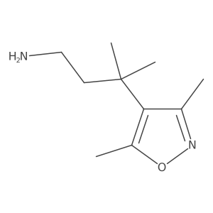 3-(Dimethyl-1,2-oxazol-4-yl)-3-methylbutan-1-amine Structure