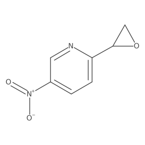 5-Nitro-2-(oxiran-2-yl)pyridine结构式