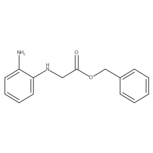 Benzyl 2-[(2-aminophenyl)amino]acetate结构式