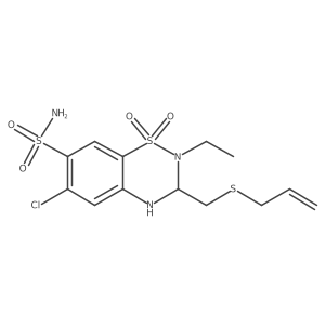 N-Ethyl Althiazide Structure
