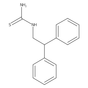 n-(2,2-Diphenylethyl)thiourea结构式