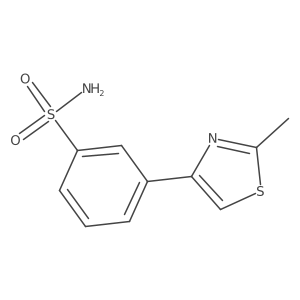 3-(2-Methyl-thiazol-4-yl)-benzenesulfonamide Structure