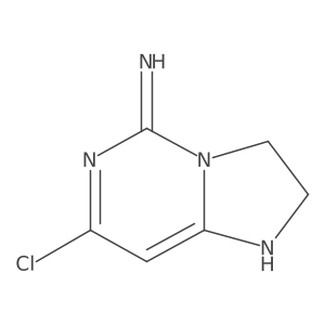 Imidazo[1,2-C]pyrimidin-5-amine, 7-chloro-2,3-dihydro- Structure