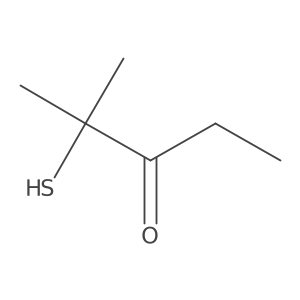 2-Methyl-2-sulfanylpentan-3-one Structure