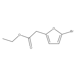 Ethyl 5-bromofuran-2-ylacetate结构式