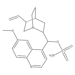 Quinine, sulfamate Structure