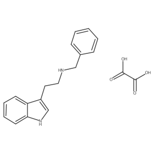 Benzyl-[2-(1H-indol-3-YL)-ethyl]-amine oxalate结构式