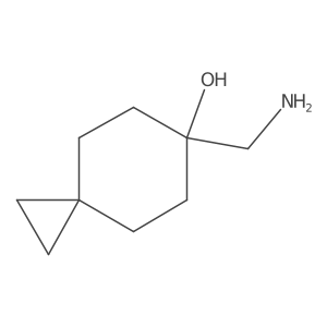 6-(Aminomethyl)spiro[2.5]octan-6-ol Structure
