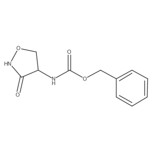 N-Benzyloxycarbonyl-L-cycloserine结构式
