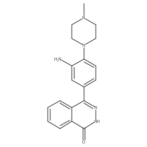 4-(3-amino-4-(4-methylpiperazin-1-yl)phenyl)phthalazin-1(2H)-one Structure