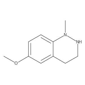 6-Methoxy-1-methyl-1,2,3,4-tetrahydro-cinnoline Structure