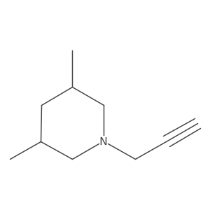 3,5-Dimethyl-1-(prop-2-yn-1-yl)piperidine Structure