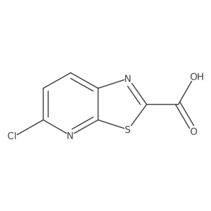 5-Chlorothiazolo[5,4-b]pyridine-2-carboxylic acid结构式