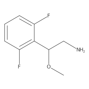 2-(2,6-Difluorophenyl)-2-methoxyethanamine结构式