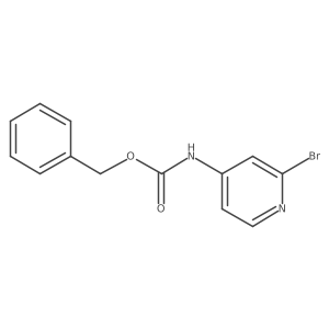 benzyl N-(2-bromopyridin-4-yl)carbamate Structure