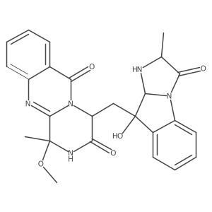 Fumiquinazoline E结构式