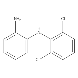 1-N-(2,6-dichlorophenyl)benzene-1,2-diamine结构式