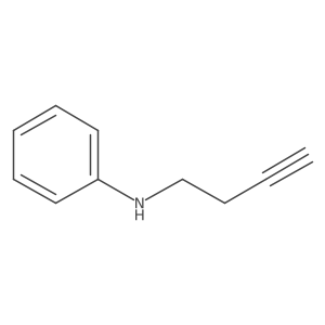 N-(But-3-yn-1-yl)aniline Structure