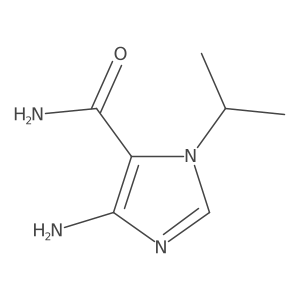 4-Amino-1-isopropyl-1H-imidazole-5-carboxamide Structure