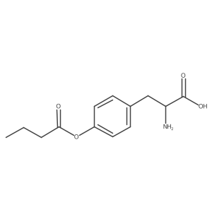 Tyrosine butanoate结构式