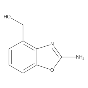 (2-Aminobenzo[d]oxazol-4-yl)methanol Structure