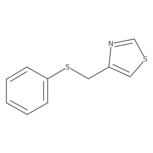 4-((Phenylthio)methyl)thiazole Structure
