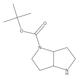 (3AR,6AS)-Tert-butyl hexahydropyrrolo[3,2-B]pyrrole-1(2H)-carboxylate Structure