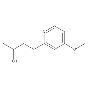 (2S)-4-(4-methoxypyridin-2-yl)butan-2-ol Structure