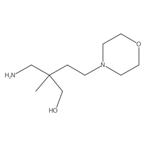 2-(Aminomethyl)-2-methyl-4-(morpholin-4-yl)butan-1-ol Structure