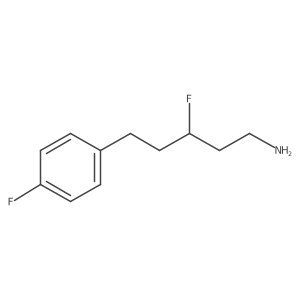 3-Fluoro-5-(4-fluorophenyl)pentan-1-amine结构式