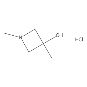 1,3-Dimethylazetidin-3-ol;hydrochloride Structure