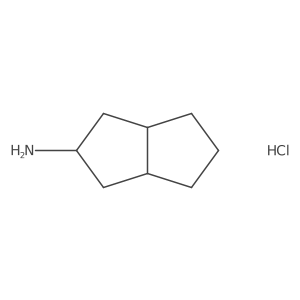 Octahydropentalen-2-amine hydrochloride Structure