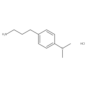4-(3-Aminopropyl)-N,N-dimethylaniline Hydrochloride结构式