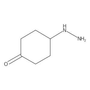 4-Hydrazinylcyclohexan-1-one Structure