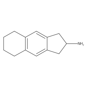 2,3,5,6,7,8-hexahydro-1H-cyclopenta[b]naphthalen-2-ylamine结构式
