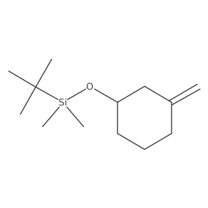 1-(tert-Butyldimethylsilyloxy)-3-methylenecyclohexane结构式
