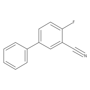 3-Cyano-4-fluorobiphenyl Structure