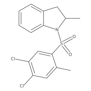 1-[(4,5-Dichloro-2-methylphenyl)sulfonyl]-2-methylindoline Structure
