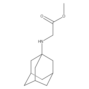 Methyl adamantan-1-ylglycinate结构式