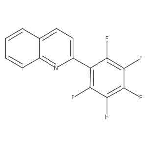 2-(Perfluorophenyl)quinoline结构式