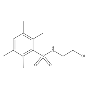 N-(2-hydroxyethyl)-2,3,5,6-tetramethylbenzenesulfonamide Structure