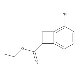 Ethyl 2-Aminobicyclo[4.2.0]octa-1,3,5-triene-7-carboxylate Structure