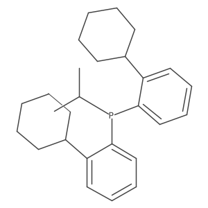 Bis(2-cyclohexylphenyl)(isopropyl)phosphine结构式