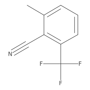 2-Methyl-6-(trifluoromethyl)benzonitrile Structure