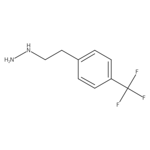 (4-(Trifluoromethyl)phenethyl)hydrazine Structure