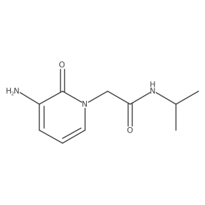 2-(3-Amino-2-oxopyridin-1(2H)-yl)-N-isopropylacetamide Structure