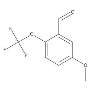 5-Methoxy-2-(trifluoromethoxy)benzaldehyde Structure