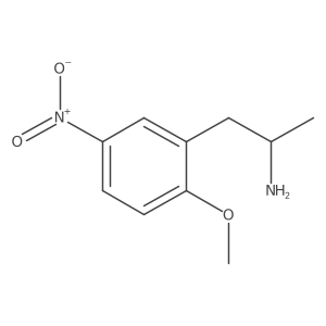 (2R)-1-(2-methoxy-5-nitrophenyl)propan-2-amine Structure