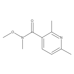 N-Methoxy-N,2,6-trimethylnicotinamide Structure