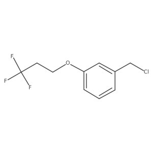 1-(Chloromethyl)-3-(3,3,3-trifluoropropoxy)benzene Structure